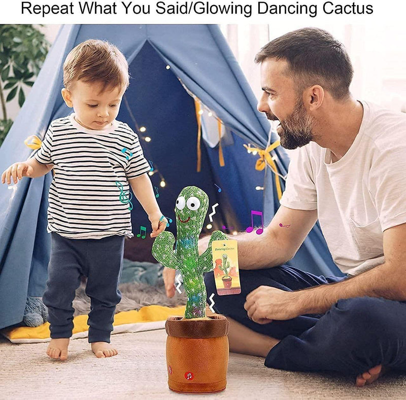 LED Musical Dancing & Mimicry Cactus Toy -  Store_name 