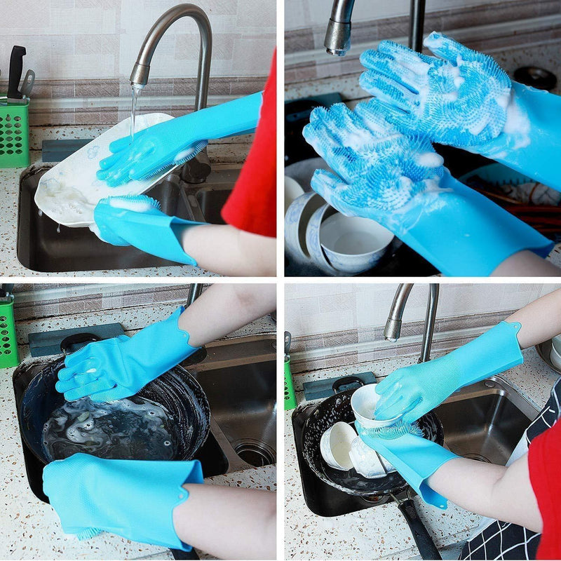 Gloves - Magic Silicone Cleaning Gloves ( 1 Pair ) -  Store_name 