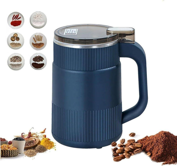 Stainless Steel Herbs Spices Nuts Grain Coffee Grinder for Home -  Store_name 