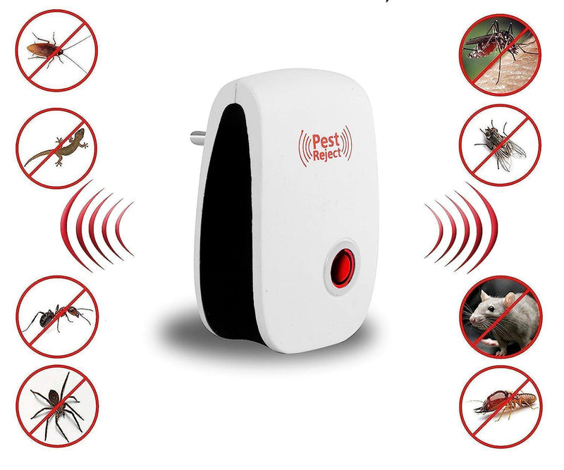 Ultrasonic Pest Repeller for Mosquito, Cockroaches, etc (Pack of 2) -  Store_name 