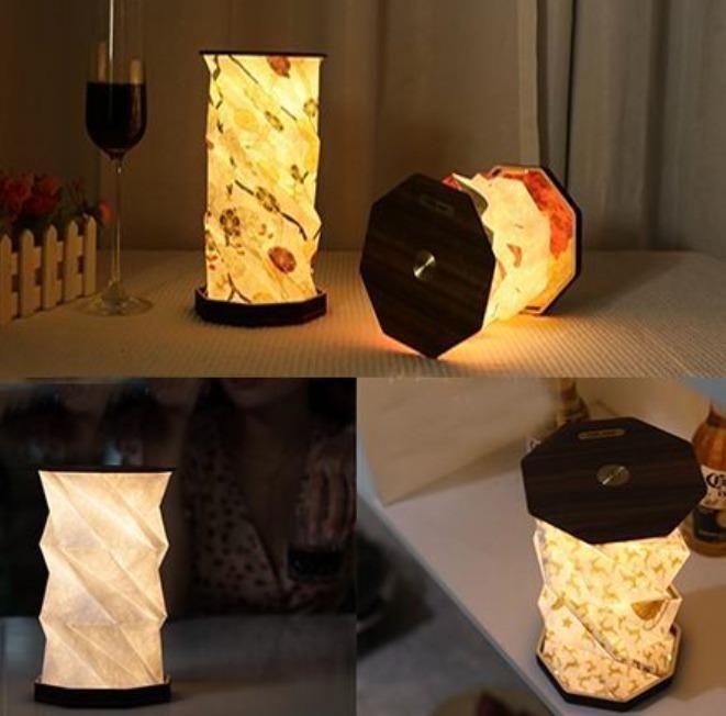 Creative rotating smart touch portable night light -  Store_name 