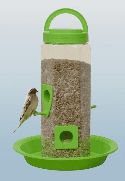 Bird Food and Water Feeder Hanging for Balcony -  Store_name 