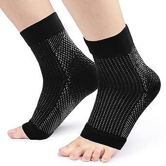 Swelling Arch Heel Socks yoga sport protect socks Pack of 2 Pair -  Store_name 