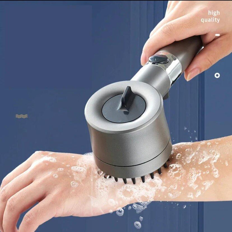 High Pressure 3-Setting Handheld filtration brush Shower head -  Store_name 