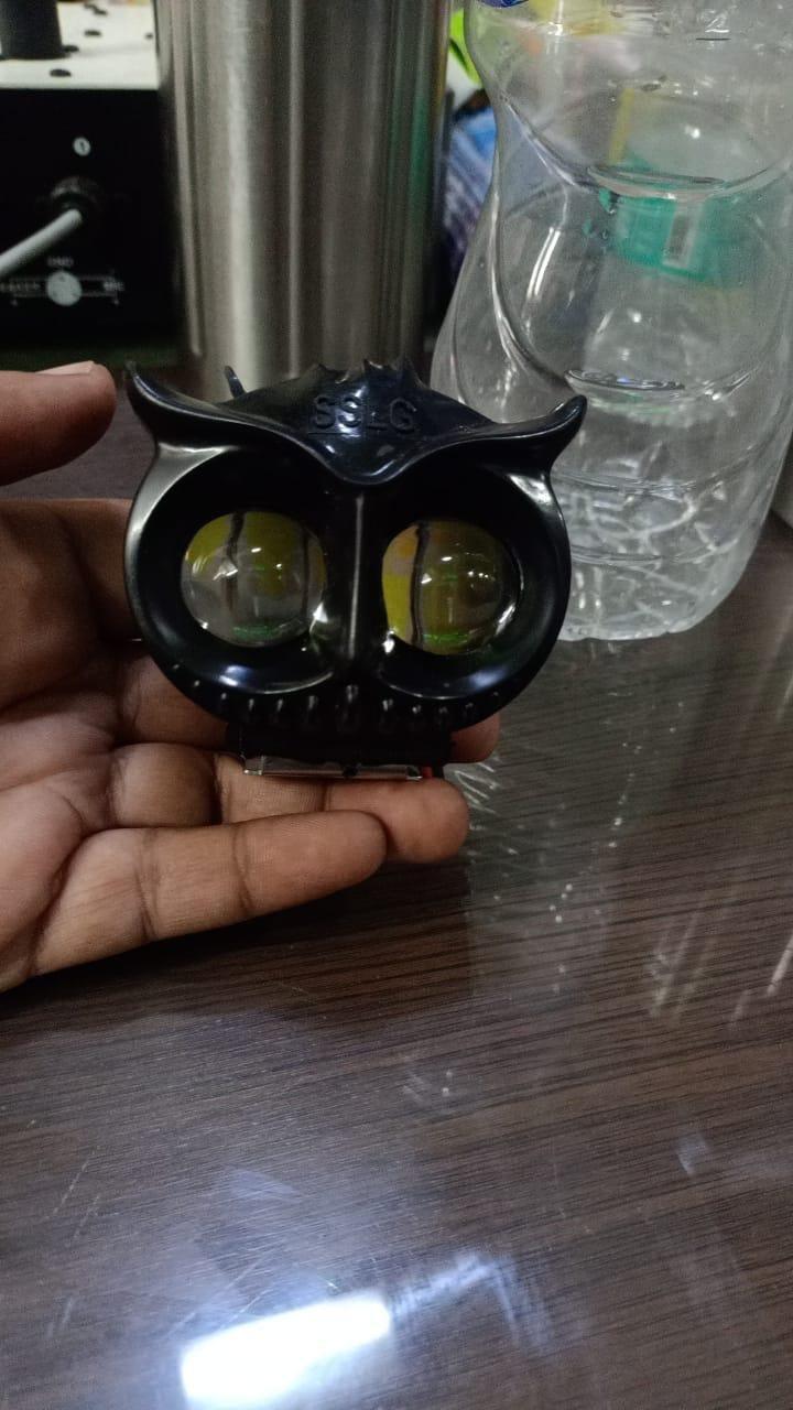 Owl Design Motorcycle Led Headlight -  Store_name 