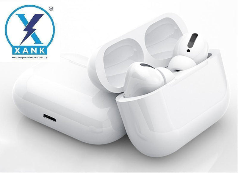 XANK Air-pods Pro with Wireless Charging Case with Sensor Enabled Bluetooth Headset (White, True Wireless) -  Store_name 