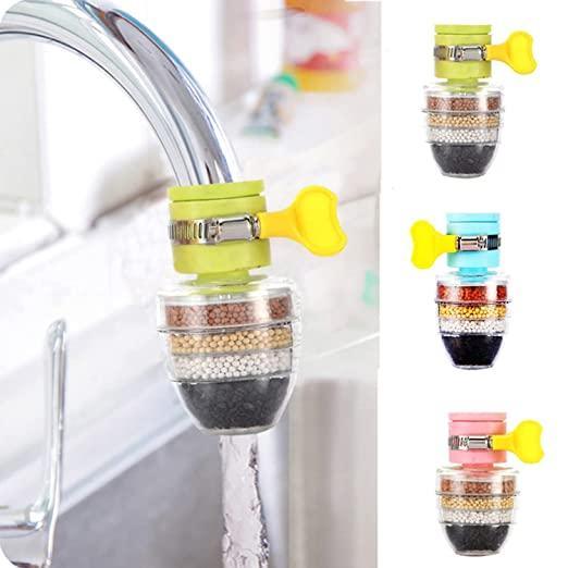 Activated Carbon Water Faucet Mount Filter (Assorted Color) -  Store_name 