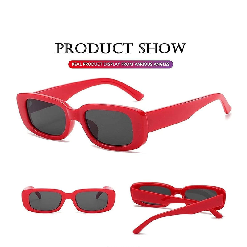 Unisex Free Size Rectangle Sunglasses -  Store_name 