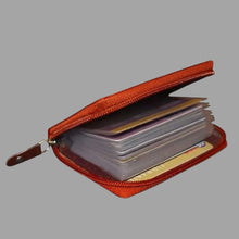 ABYS Genuine Leather Dark Brown Unisex Card Holder | 9 Card Slot | Cash Wallet