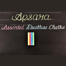 Apsara Coloured Chalk Assorted Dustless