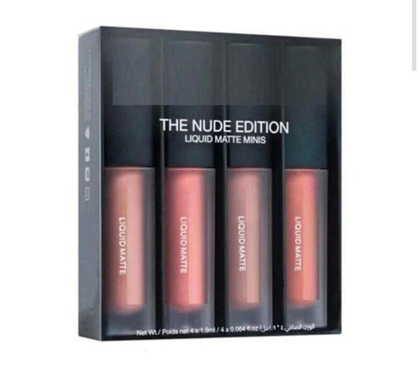 Nude Red Edition Different Shades Liquid Lipstick Set of 4 (16ml) -  Store_name 