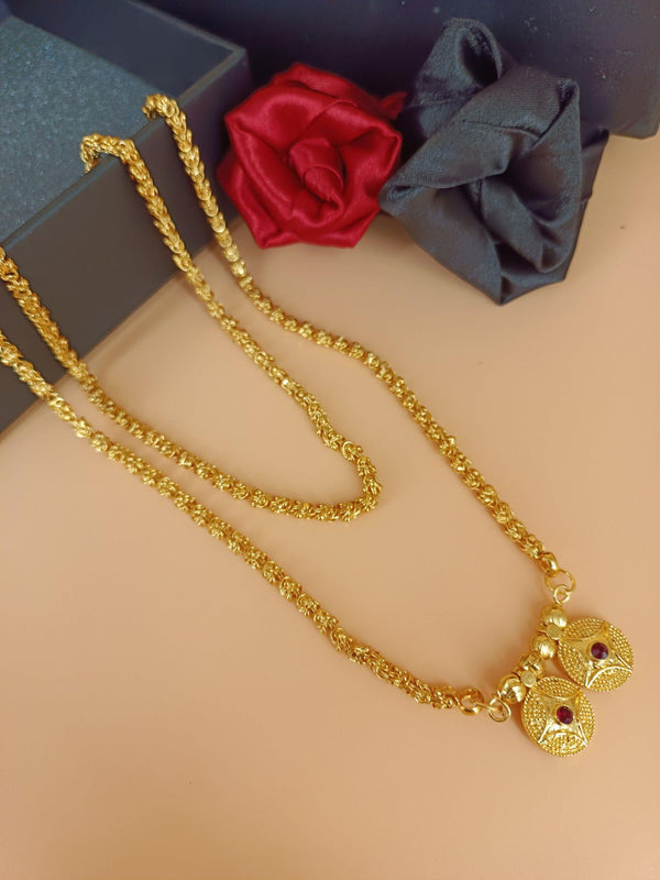 Beautiful Gold Plated Mangalsutra -  Store_name 