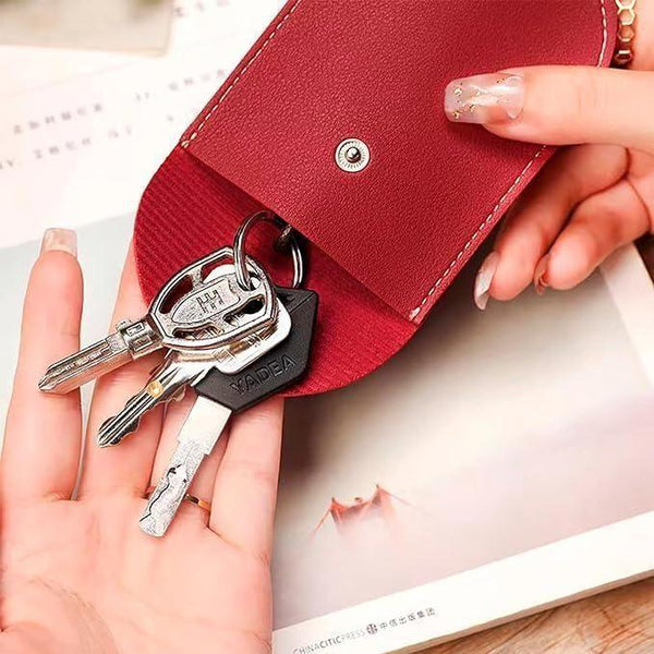 PU Leather Car Key Case, Creative Pull-Out Key Case Cover (Pack of 2) -  Store_name 