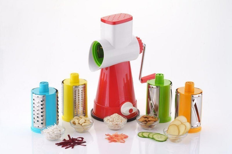 4 in 1 Rotary Drum Vegetable Grater & Slicer -  Store_name 