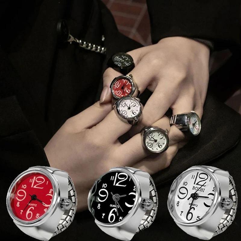 Women's Men's Ring Watch Analogue Quartz on Finger Watch Ring -  Store_name 