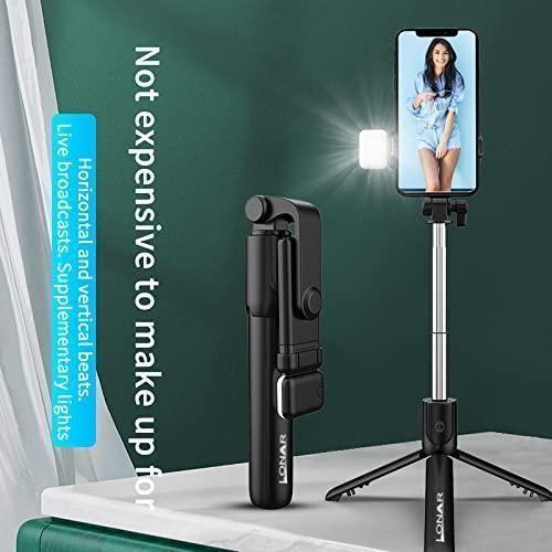 Extendable Flash 3-in-1 Selfie Stick Tripod with Bluetooth Remote -  Store_name 