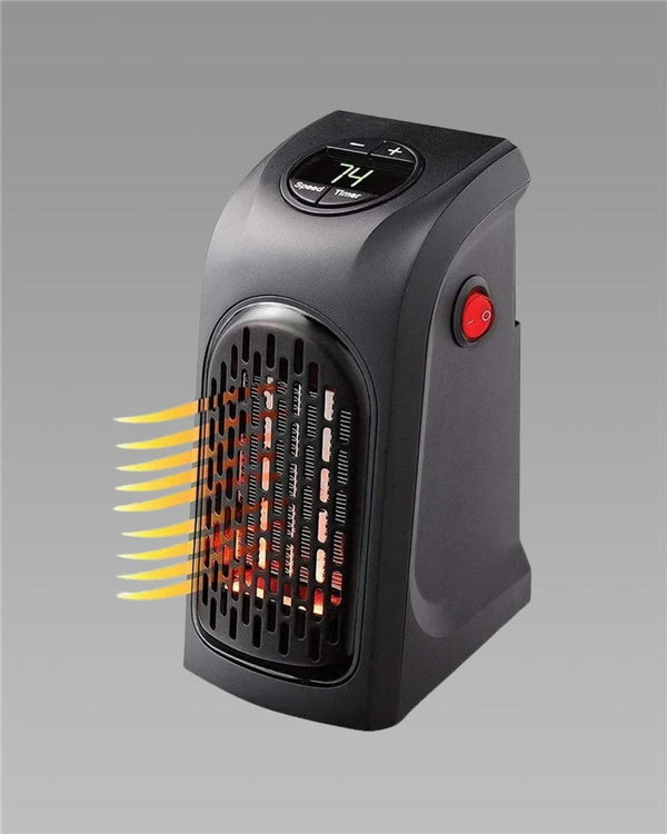 Room Heater Handy Heater for Home, Office, Camper LED Screen 400 Watts Portable Wall Heater Warmer, Mini Blower Heater for Winter -  Store_name 