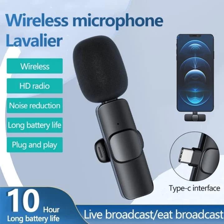 IMPORTED WIRELESS LAVALIER MICROPHONE AUDIO VIDEO RECORDING -  Store_name 