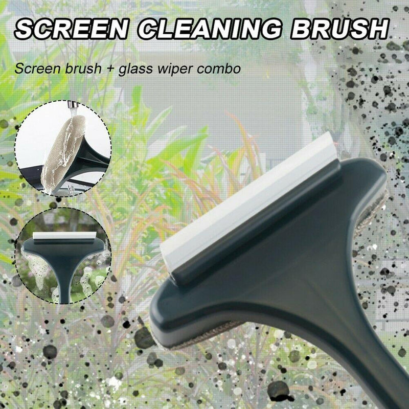 Brush- Glass Cleaning Brush with Long Handle -  Store_name 