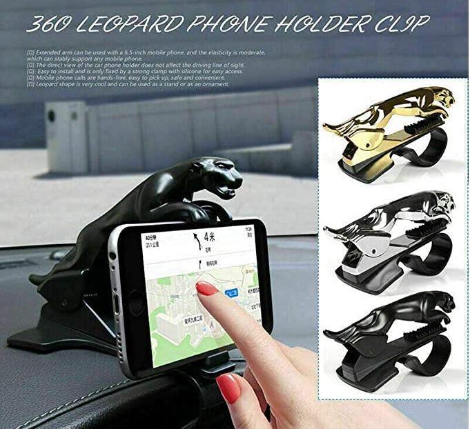 Jaguar Design Hud Car Mobile Phone Holder -  Store_name 