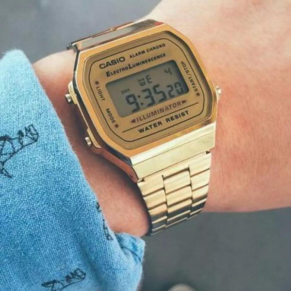 Casio Vintage Digital Gold Unisex Watch -  Store_name 