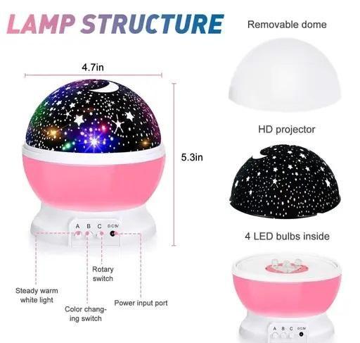 Star Moon Light Night Lamp -  Store_name 