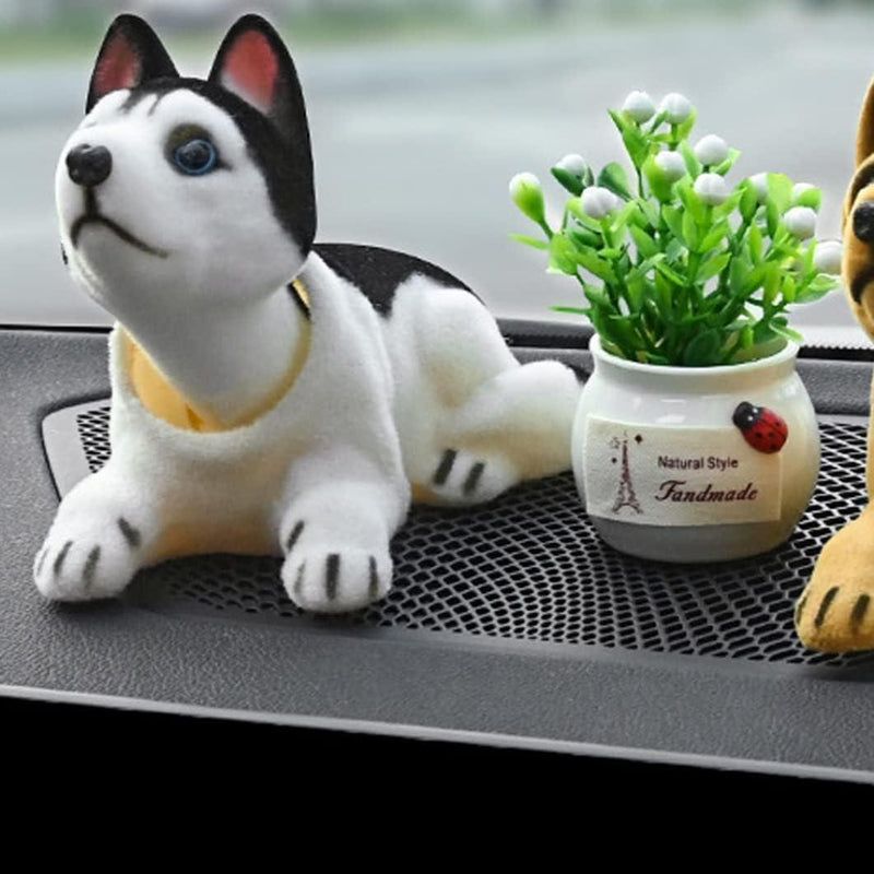 Cute Bobblehead Dog Doll for Car Interior Decoration -  Store_name 