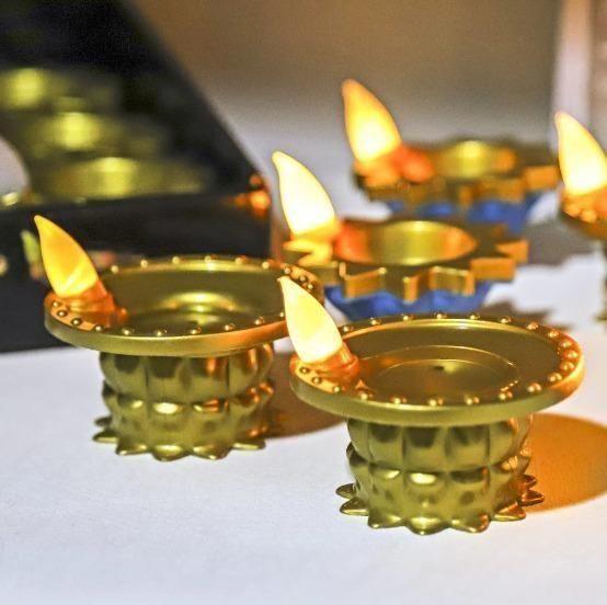 Water Pouring  Diya Led Light -  Store_name 