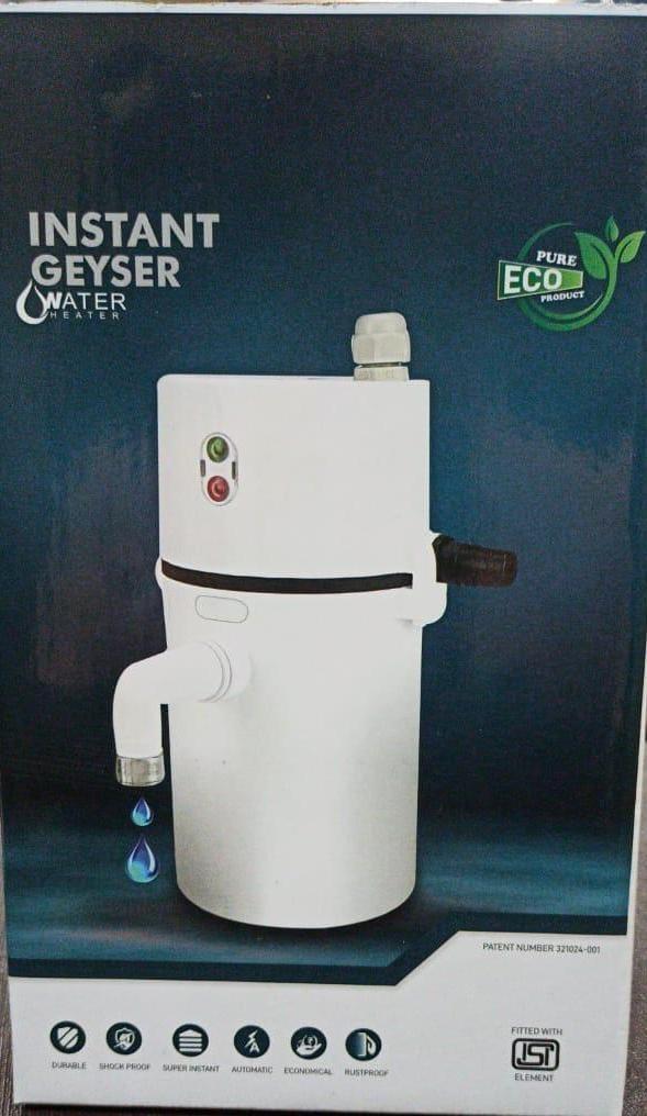 Instant Electric Water Geyser(Random Colours Available) -  Store_name 