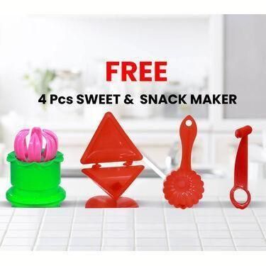 3 in 1 Puri Maker + Free 4 Pcs Snack Maker�