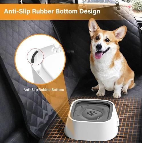 Pet Bowl Floating Anti- Overflow -  Store_name 