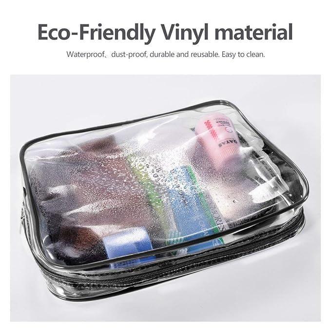 Clear PVC Cosmetic Bags Travel Toiletry Bag -  Store_name 