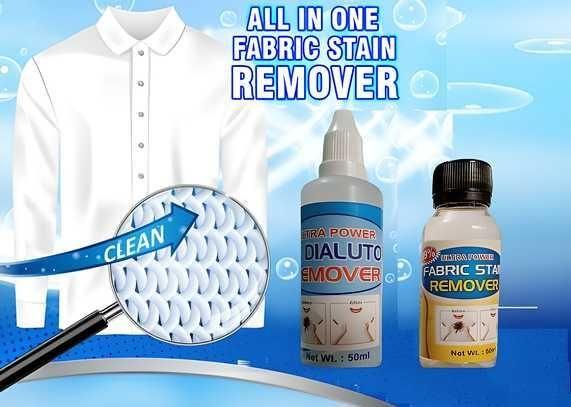 All in One Fabric Stain Remover 100ml (Pack of 2 Bottle 50ml Each) -  Store_name 