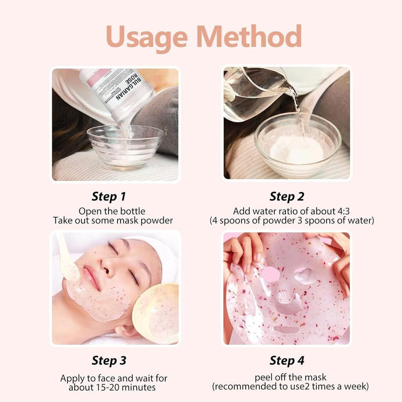 Professional Peel-Off Hydro Bulgarian Rose Jelly Face Mask -  Store_name 