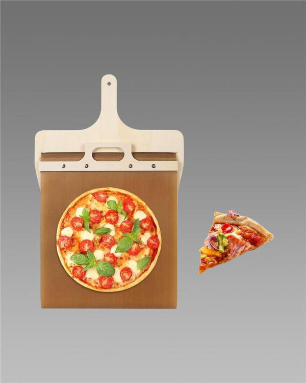 Wooden Pizza Paddle with Smooth Handle for Transfer The Pizza Crust -  Store_name 