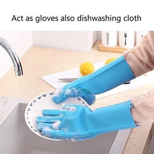 Gloves - Magic Silicone Cleaning Gloves ( 1 Pair ) -  Store_name 