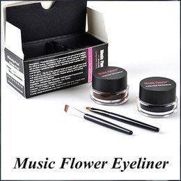 Music Flower gel eyeliner 6g (Black & Brown) (Combo) -  Store_name 