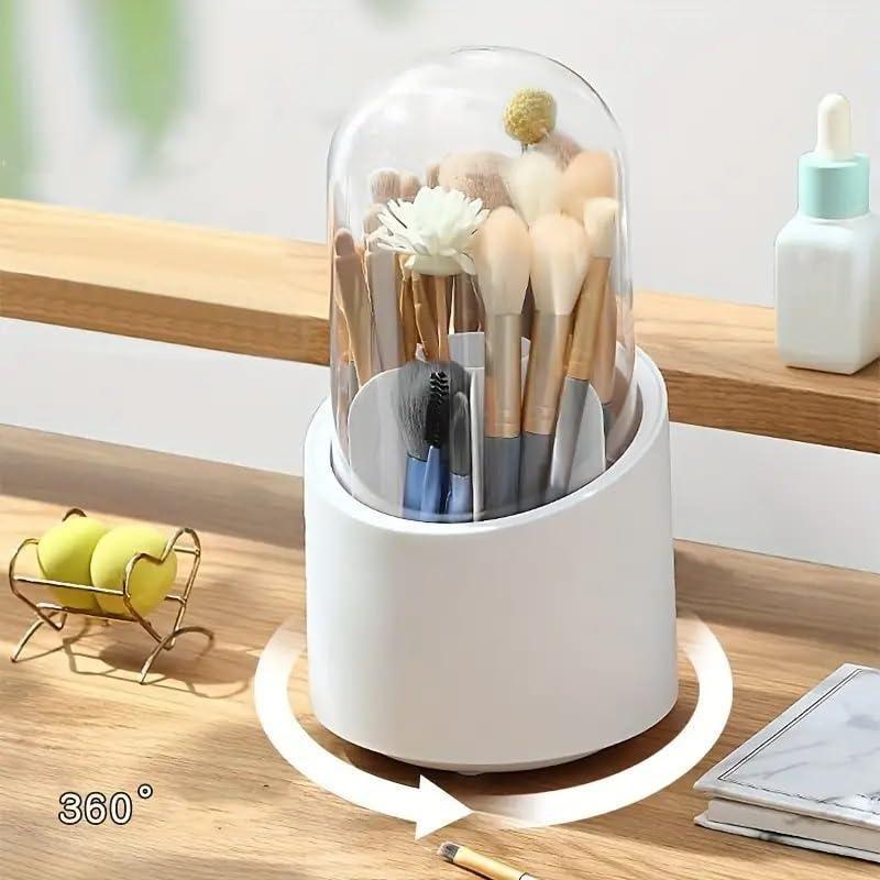 Makeup Brush Holder with lid -  Store_name 