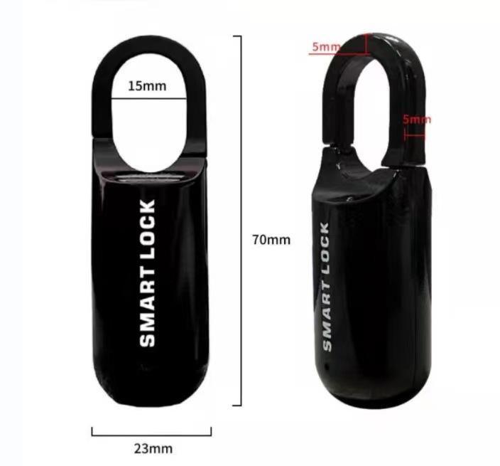 Fingerprint Padlock Multifunctional USB Smart Lock -  Store_name 