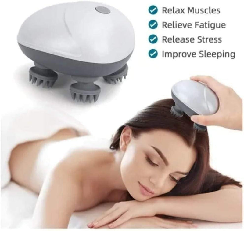 Portable Head Massager for Hair Growth Deep Clean and Stress Relax -  Store_name 