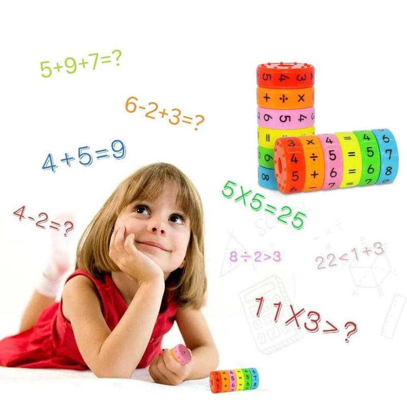 Math Wheel For Kids Education(Pack Of 1 )( 6 pieces) -  Store_name 