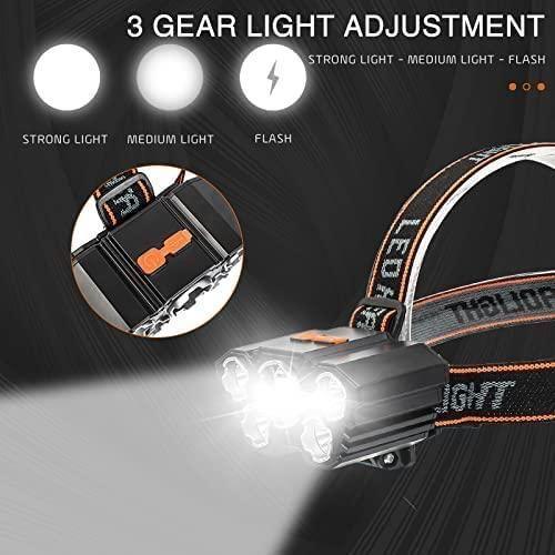 Headlamp Flashlight with Case Waterproof Running Headlamp -  Store_name 