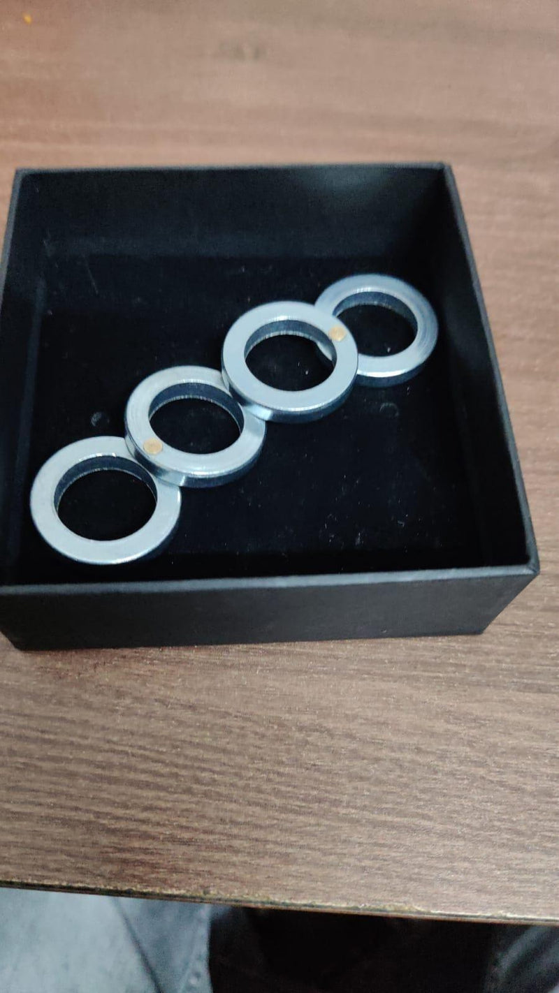 Stainless Steel Outdoor Rotatable Folding Ring (Pack of 1) -  Store_name 