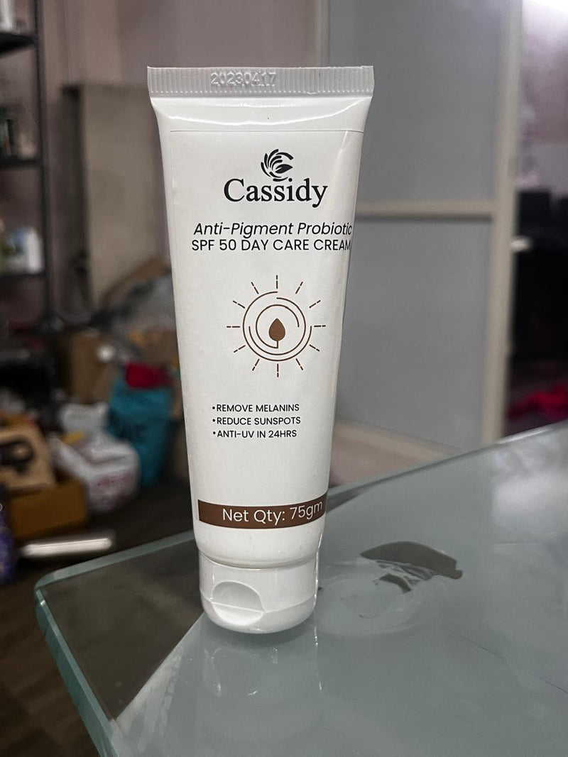 CASSIDY Anti-Pigment Probiotic SPF Cream, 75gm -  Store_name 