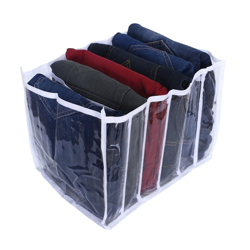 6 Grids Clothes Organizer (Pack of 6) -  Store_name 