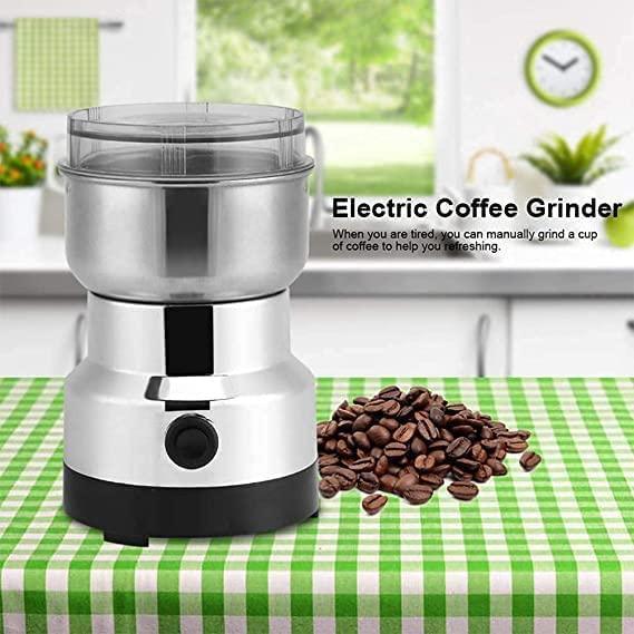 Electric Smash Machine, Multifunction Small Food Grinder Grain Grinder, Portable Coffee Bean Grinder -  Store_name 