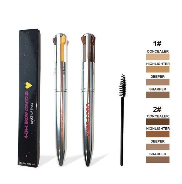 4 Colors Eyebrow Pen 4IN1 Eyebrow Pencil -  Store_name 