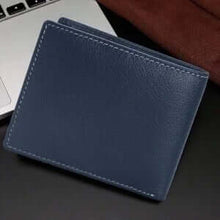 Maddison Mens Navy Genuine Leather Wallet | Elegant and Stylist Wallet with RFID Blocking | Gift Wallets for Men