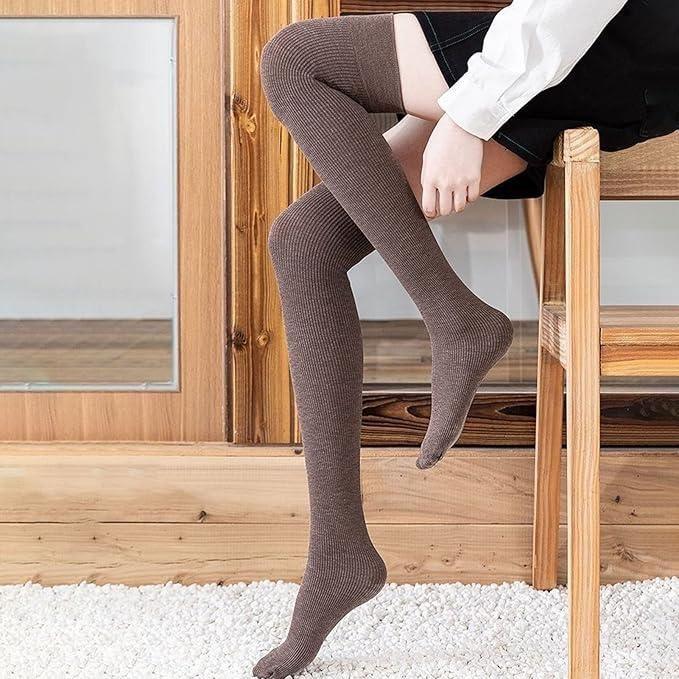 Wool Warm High Thigh Socks -  Store_name 