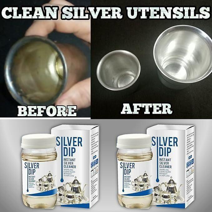 Dip Instant Silver Cleaner Liquid 300ml (Pack of 2) -  Store_name 